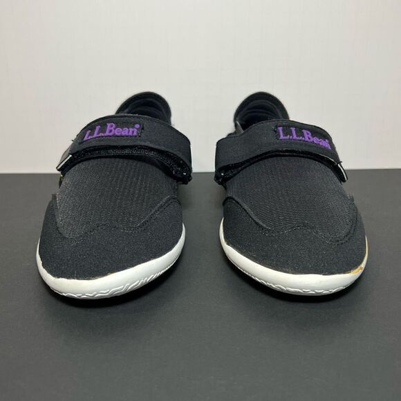 Mens LL BEAN Black Slip On Water Shoes / Size M - 8.5 - Picture 2 of 8